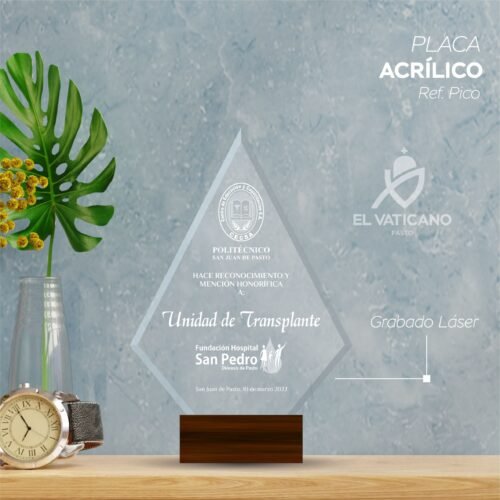 Placa en Acrílico Ref. Pico 2 - Imagen 1
