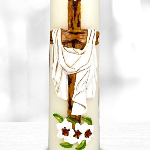 Cirio Manto Sagrado 9x30 - Imagen 2