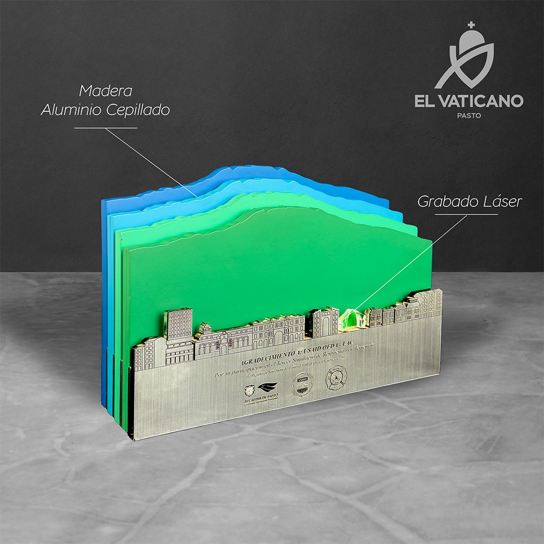 Reconocimiento volcán con grabado láser 2