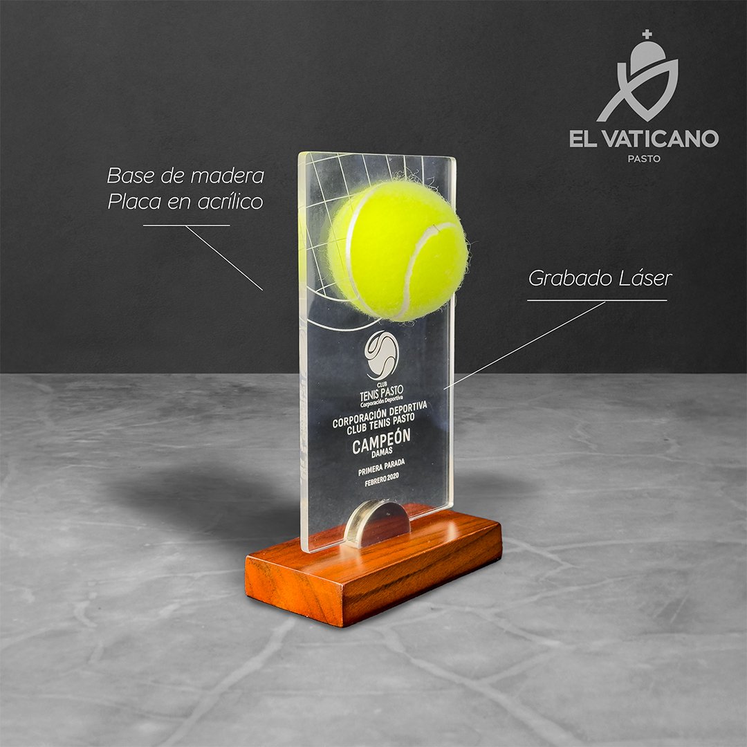 Reconocimiento Tenis con incrustación de pelota