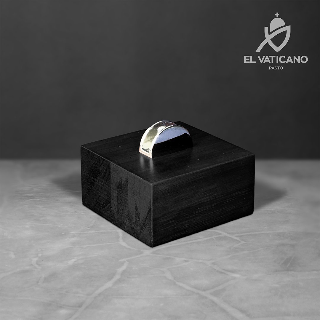 Taco de madera para Trofeo / Placa Cuadrado Negro