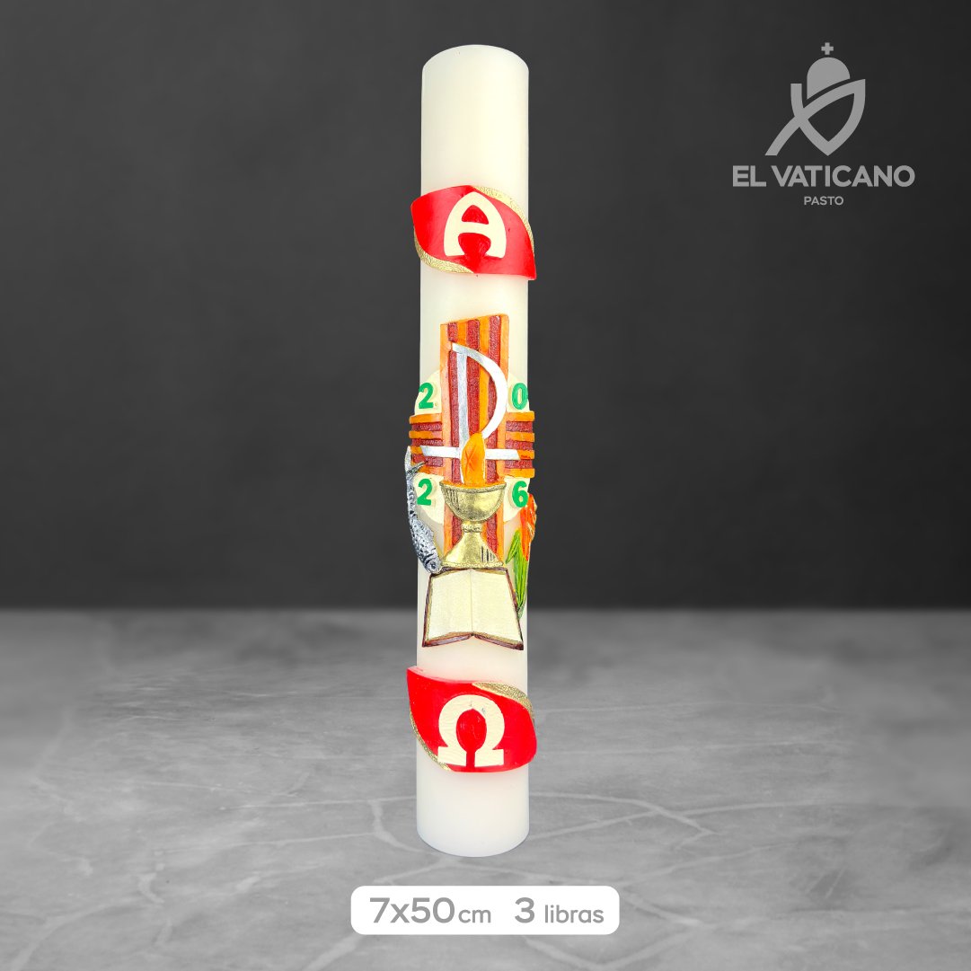 Cirio Evangelización 7x50 · 3 libras