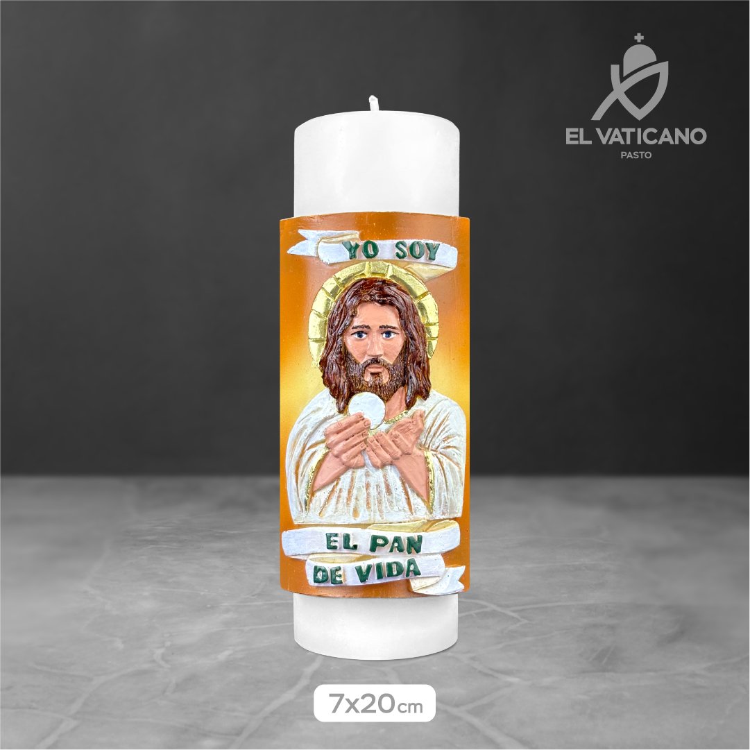 Cirio Jesús Eucaristía 7x20
