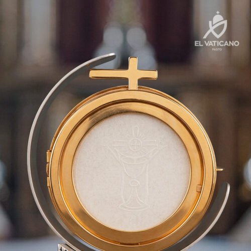 Custodia de Lujo - Cruz y Piedra - Imagen 2