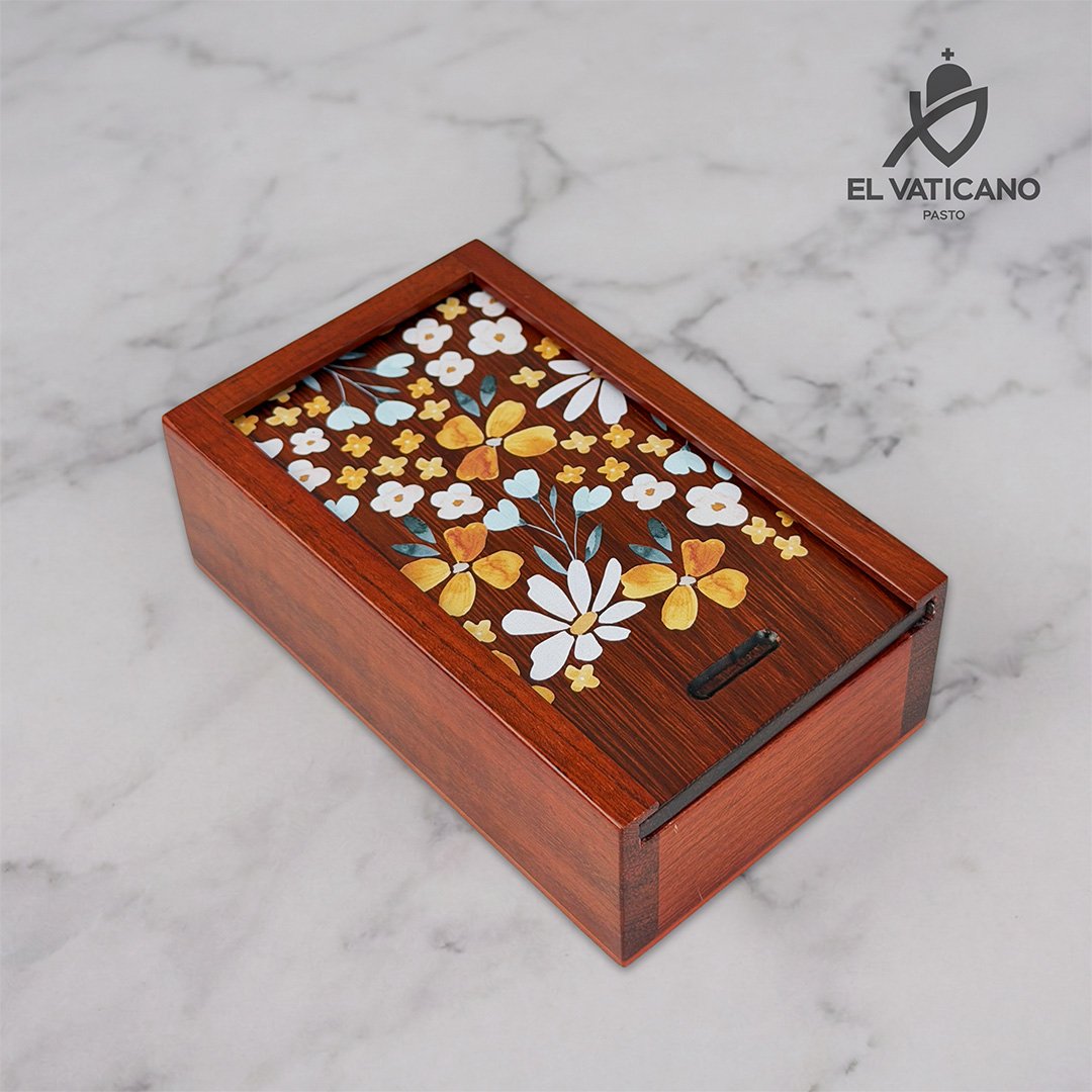 Caja de madera multiusos pequeña