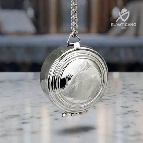 Porta viático con cadena - Imagen 1