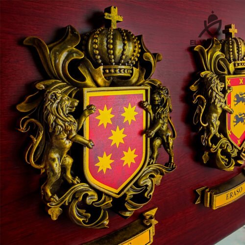 Placa con Escudos Heráldicos - Imagen 2