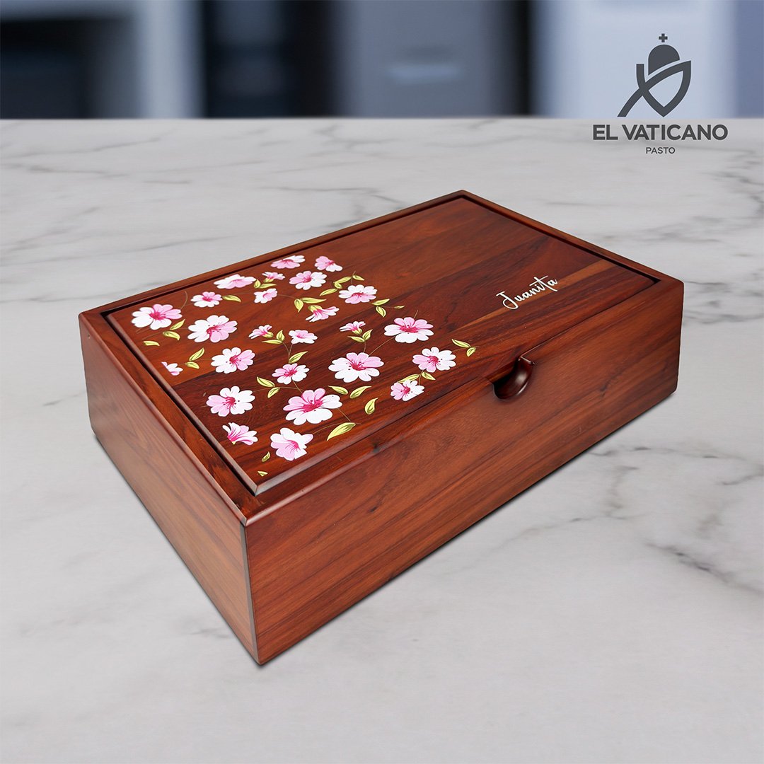 Caja de madera multiusos grande