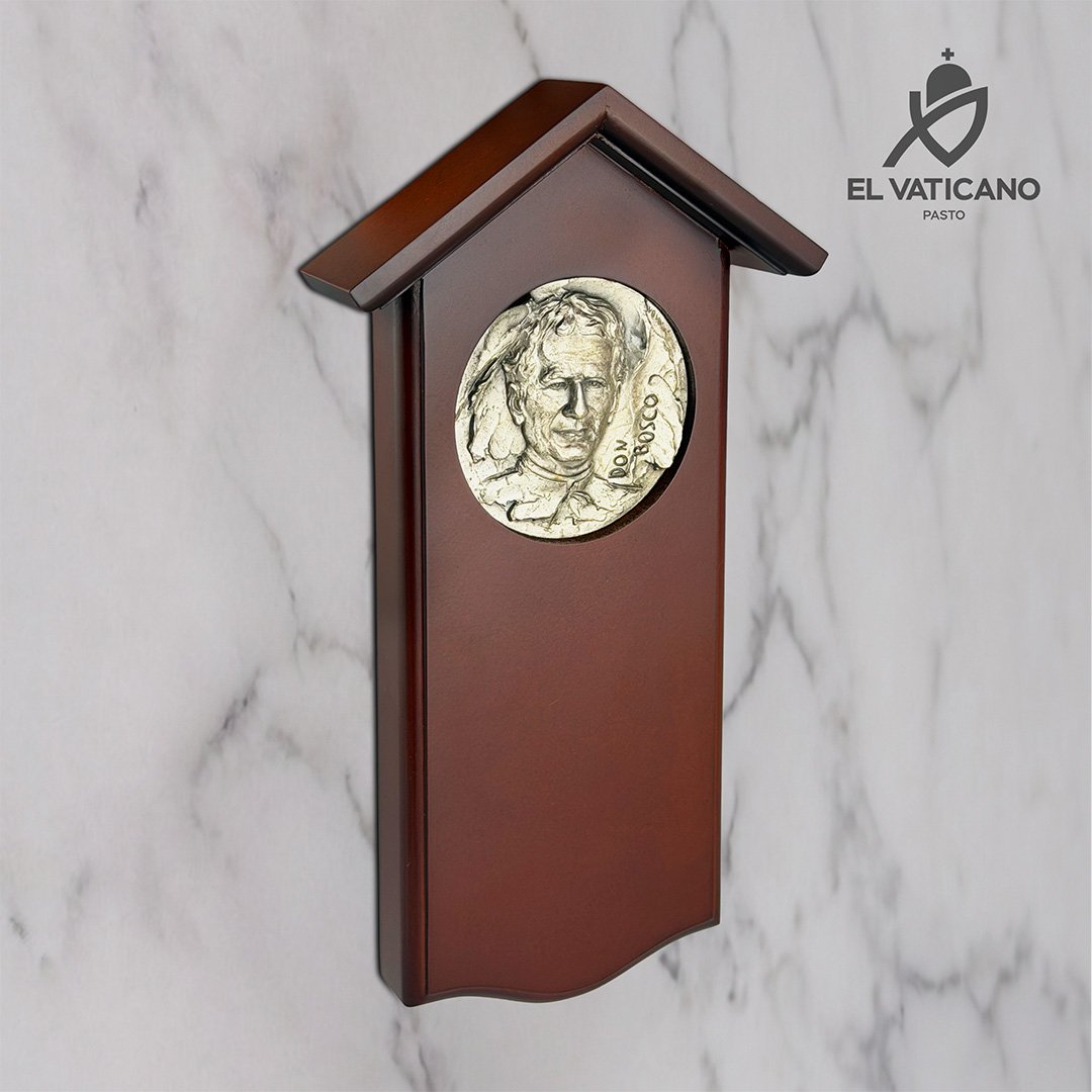 Porta monedas conmemorativas para pared