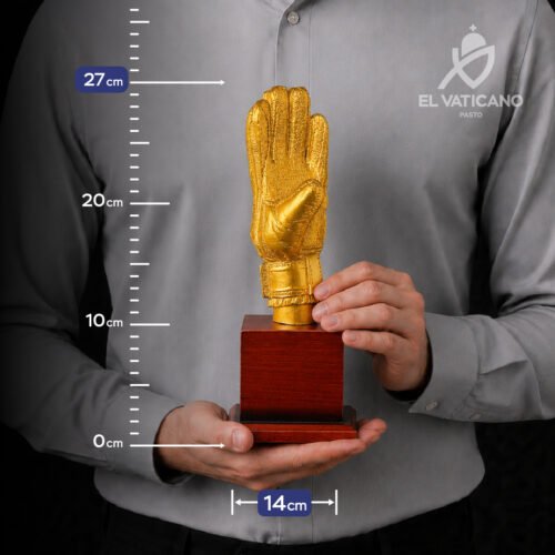 Trofeo Guante de portero en resina - Imagen 2