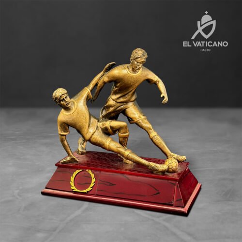 Trofeo Fútbol en resina - Imagen 1