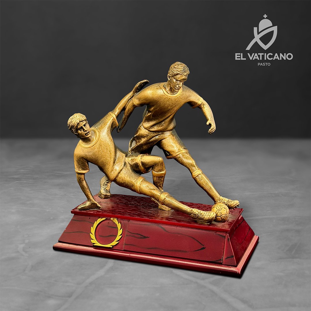 Trofeo Fútbol en resina